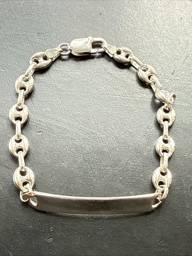 Ancien bracelet gourmette - bracelet, en