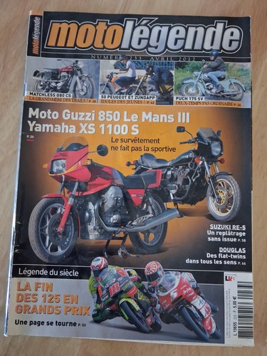 Moto légende 233 2012 - , guzzi