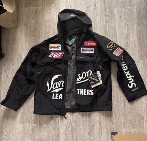 Veste supreme vanson - supreme, noir