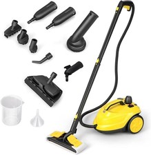 Nettoyeur Vapeur Balai Haute Pression 2000W 5 Bars 13 Accessoires Nettoyage Sol