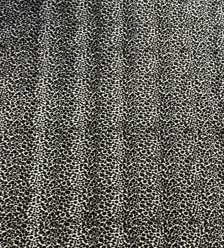 Tissus polaire imprime leopard - imprime,