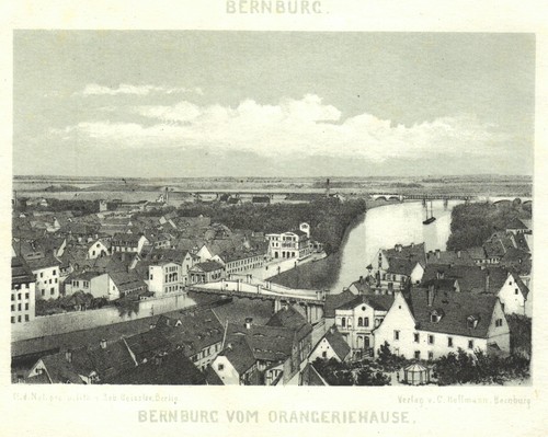 Vue ensemble bernburg - d'ensemble,
