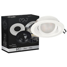 Spot encastrable IRID Blanc Réglable GU10 IP20 Rond EDO SOLUTIONS