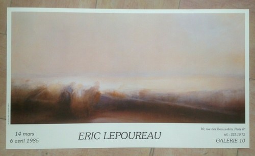 Eric lepoureau 1985 affiche - lepoureau,