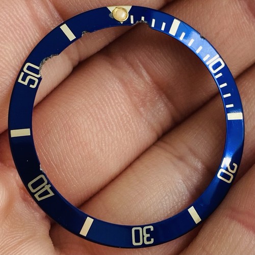 Rolex blue insert broken for - blue,