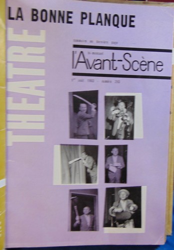 André avant scène - andré, l'avant-scène
