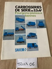 Saviem SG1 SG2 SB2 SG3 SG4 SG5 prospectus catalogue camion poids lourd