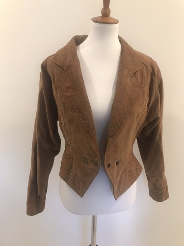 Vintage 80s leather - vintage, suede
