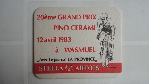 Sous bock cyclisme grand - grand, prix