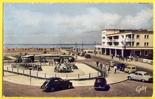 Cpsm berck plage - plage, en