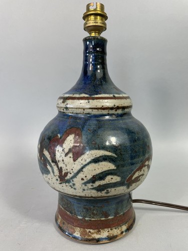 Lampe vintage poterie - lampe,