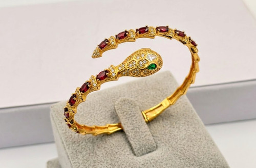 Bracelet serpent jonc - bracelet,