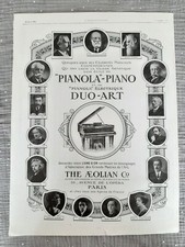 Pub de presse ancienne Piano