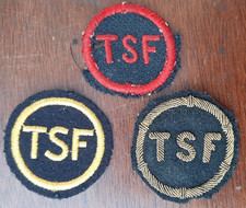 Marine 1940 Lot 3 Insignes TSF