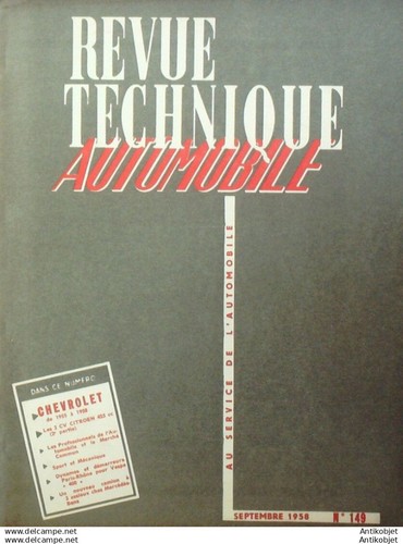 Revue technique automobile - technique,