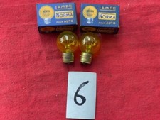 2 AMPOULES 6V CODE ASYMETRIQUE