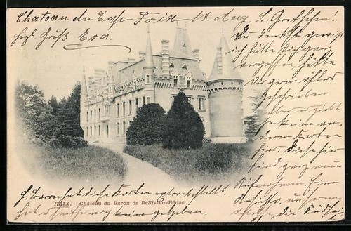 Cpa foix château baron - foix,, de