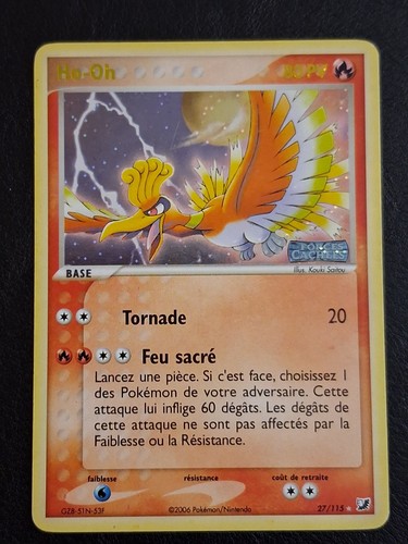 Carte pokémon 27 - pokémon, ho-oh