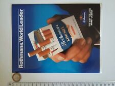 AUTOCOLLANT CIGARETTE ROTHMANS
