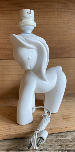 Vintage 1950 lampe - , cheval