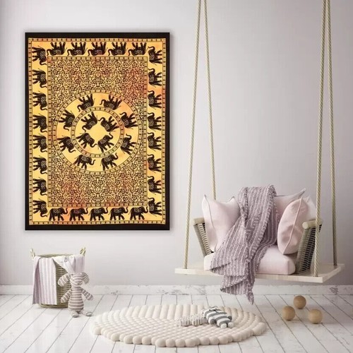 Wall hanging elephant mandala - wall,