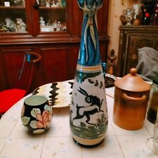 TALAVERA IMMENSE SUPERBE VASE 49 CM EN CERAMIQUE  / capron cloutier, Jouve  BLIN