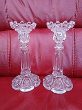 Paire De bougeoirs cristal