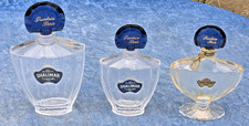 3 Jolies flacons  EAU DE TOILETTE avec bouchons d'origine
