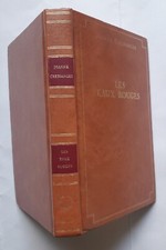 JEANNE CRESSANGES LES EAUX ROUGES RELIURE EDITIONS SUCCES DU LIVRE 1989