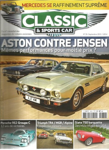 Classic sportscar n 35 - &, n°35