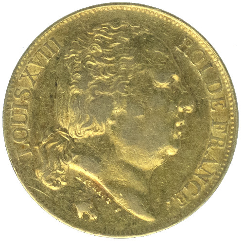 Louis xviii francs - louis,
