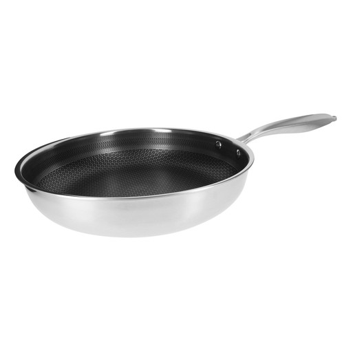 Cheffinger poêle inox premium - inox,