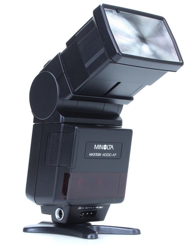 Minolta maxxum 4000af flash - minolta,