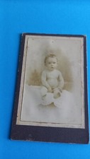 PHOTO CDV ENFANT BÉBÉ  PHOTOGRAPHE