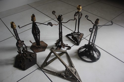 Lot lampes art - 5,