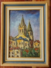 Roland chanco huile sur toile - chanco,