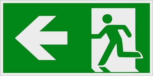 Sortie secours gauche - secours,