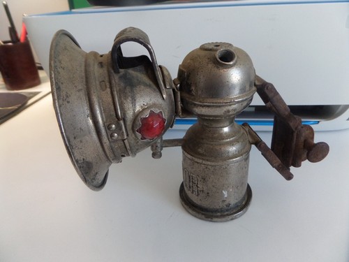 Lampe ancienne carbure - lampe,