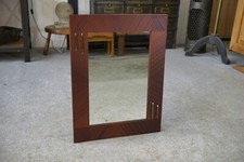 Miroir moderniste en placage