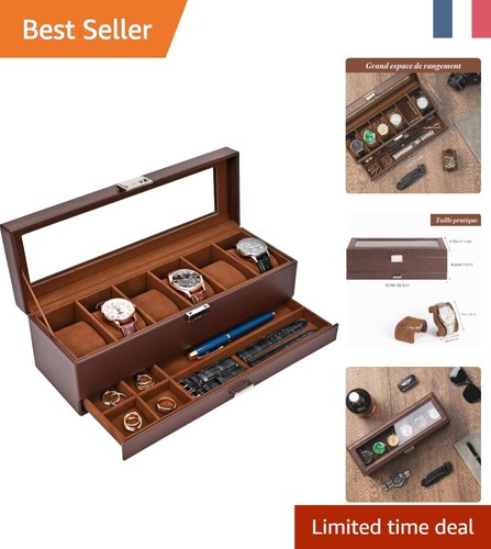 Boîte montres pratique - boîte, à
