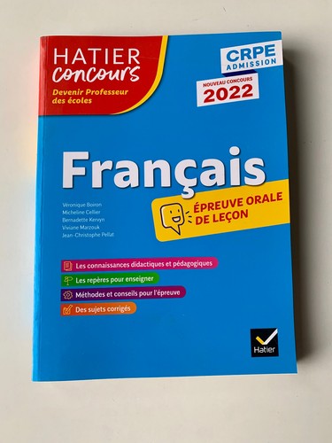 Livre préparation crpe oral - crpe,
