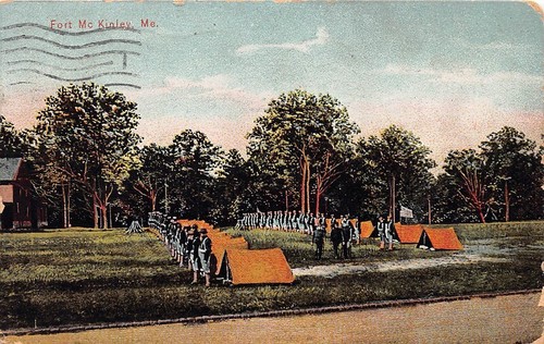 Fort kinley maine tents - fort,