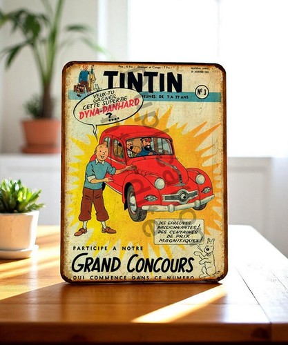 Plaque métal vintage - plaque,