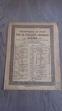 ENSEIGNEMENT DU PIANO SOLI DE