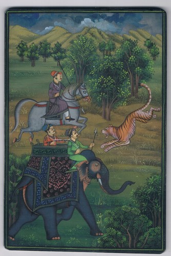 Peinture miniature moghole - miniature,