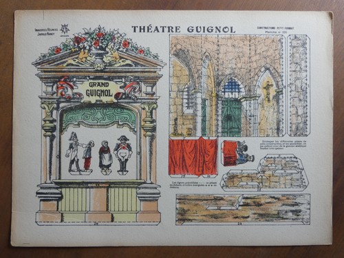Maquette papier théâtre - papier,