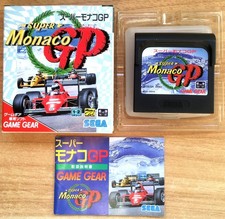 SUPER MONACO GP 1  COMPLET SEGA GAME GEAR NTSC JAPANESE CIB OVP - Très Bon état