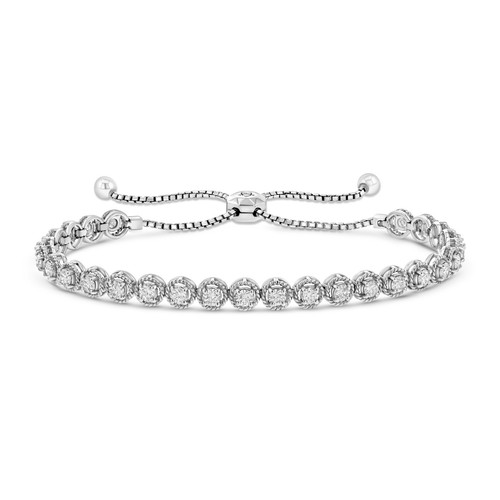 Bracelet tennis diamant lien - bracelet,