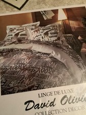 Parure de lit 2 personnes - David Olivier Collection DÉCOR - SAFARI -  NEUVE