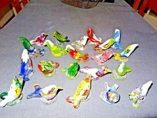 OISEAUX EN VERRE SOUFFLE A LA